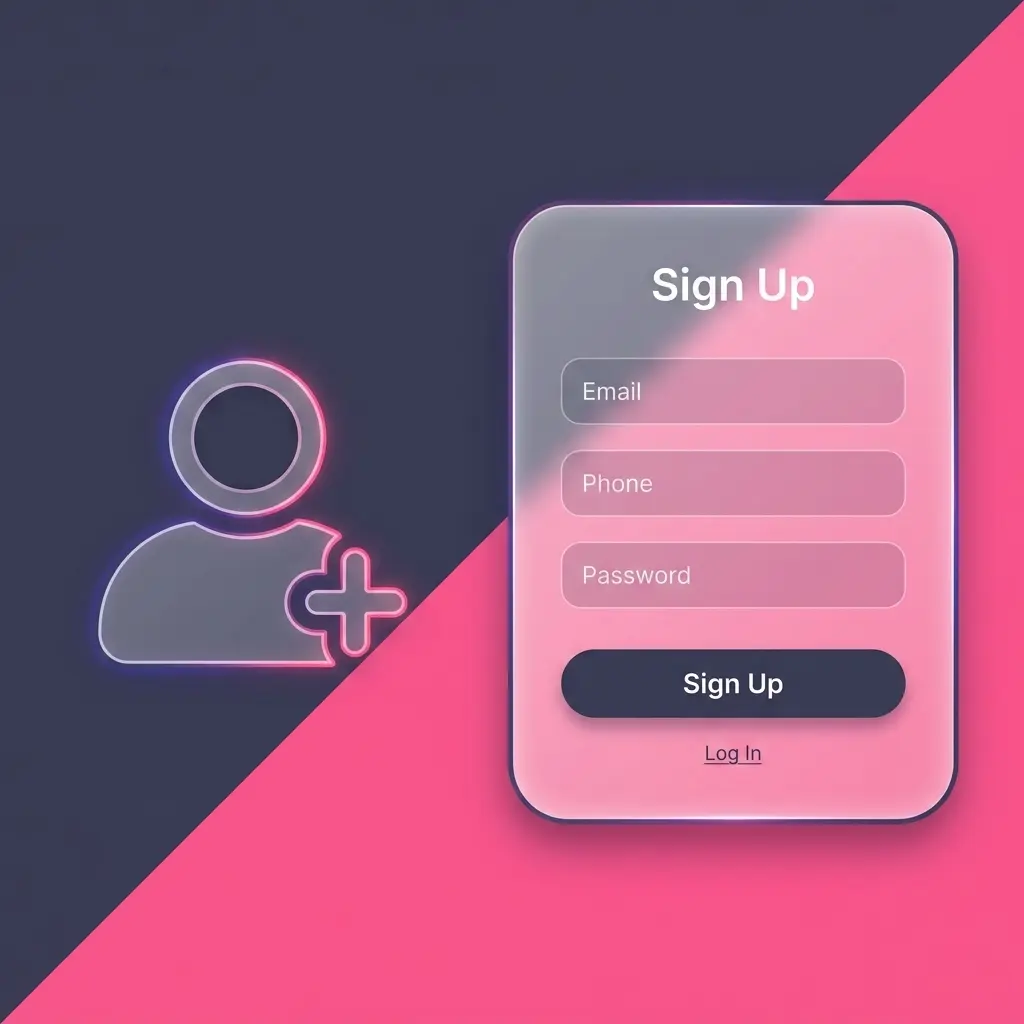 Seven Casino registration form showing step-by-step account creation process for UK players aged 18 and over