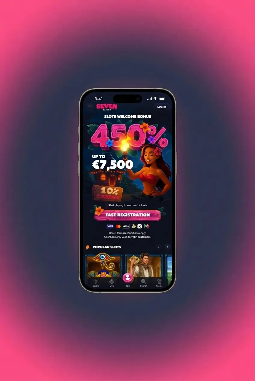 Step-by-step guide to download and install Seven Casino PWA app on iOS iPhone or iPad home screen