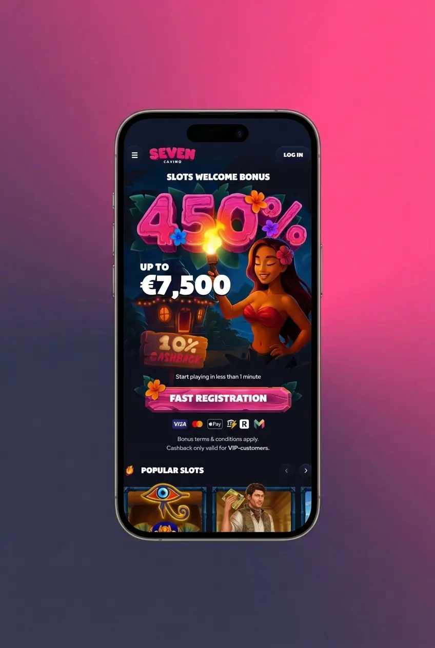 Step-by-step guide to installing the Seven Casino PWA app on iPhone or iPad using Safari on iOS 13 or later