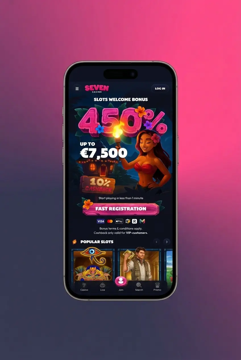 Step-by-step guide to install the Seven Casino PWA app on iPhone or iPad using Safari on iOS 13 or later