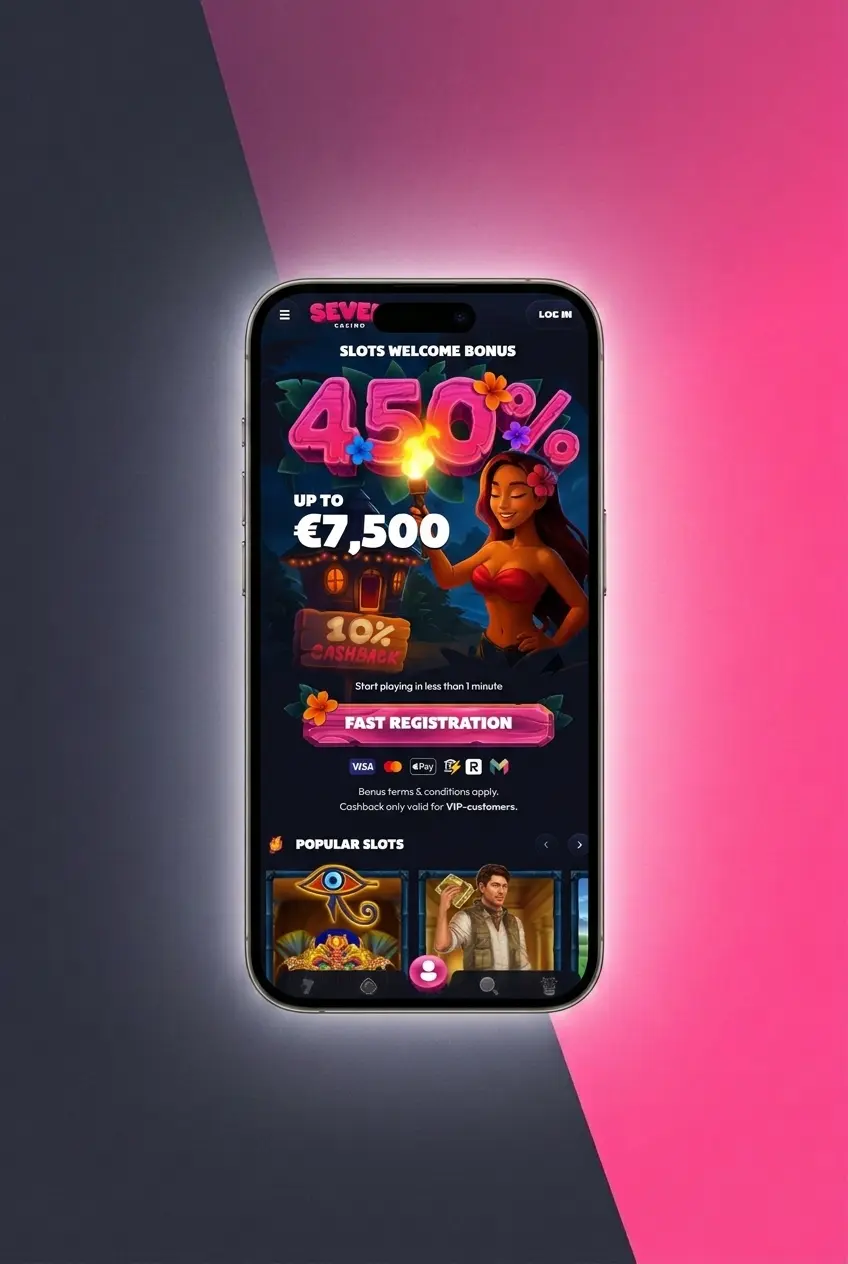 Step-by-step guide to playing live casino games on Seven Casino, from registration to placing bets at a live dealer table.