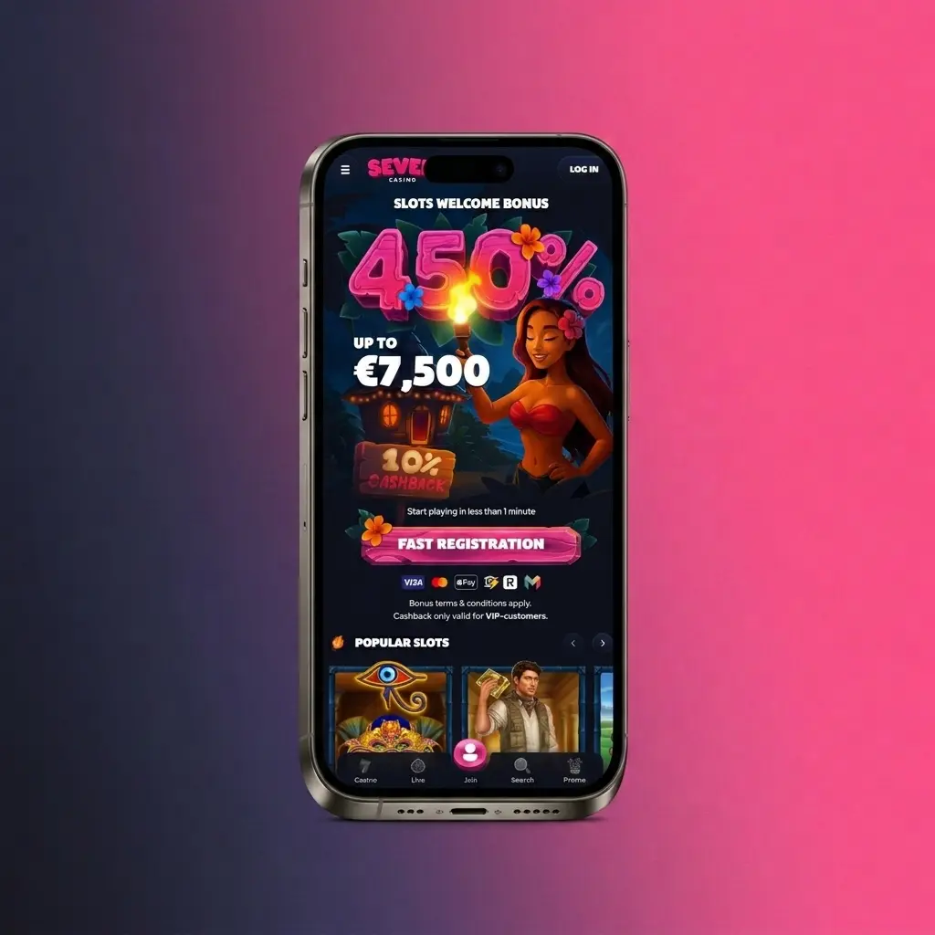 Step-by-step Seven Casino account verification guide showing KYC document upload process for UK players