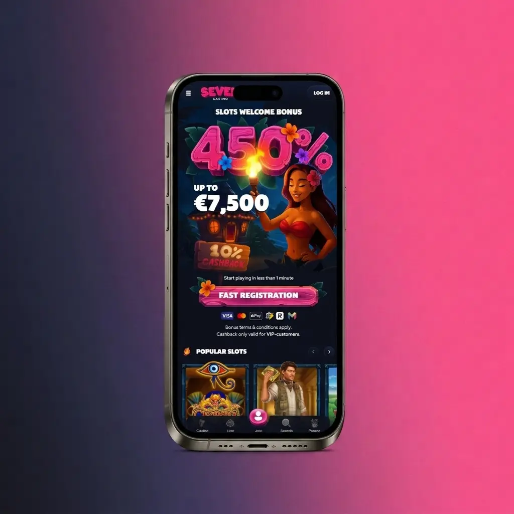 Seven Casino verification steps showing KYC document upload process for UK players to unlock withdrawals and bonuses