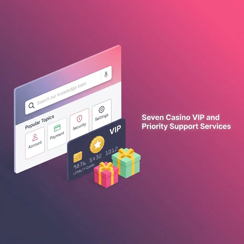 Seven Casino VIP priority support services offering dedicated account managers and 24/7 fast-response channels for high-tier members