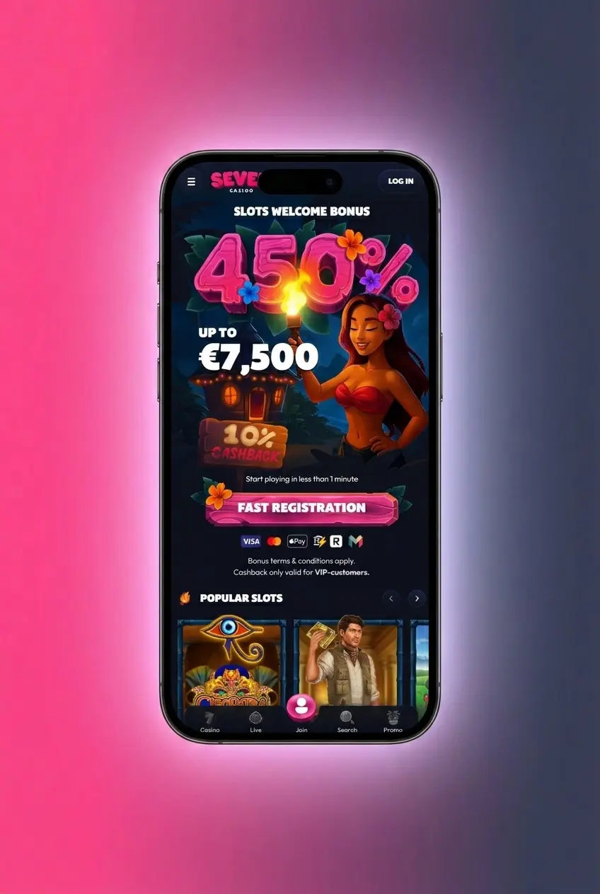 Step-by-step guide to registering and playing at Seven Casino in 5 easy steps, from sign-up to first spin